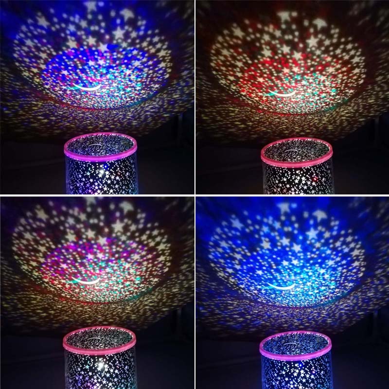 Rond étoilé ciel lumière nuit lumière