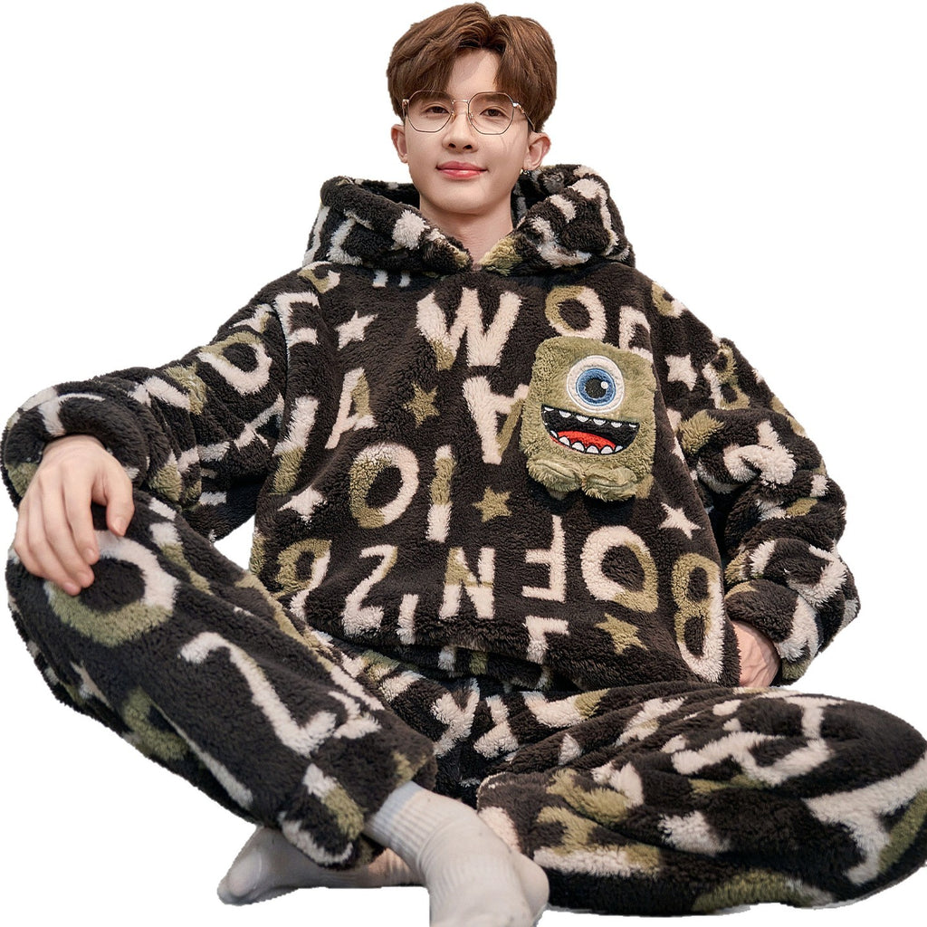 Ensemble de pyjama de dessin animé plus taille homme