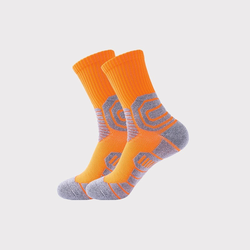 Chaussettes athlétiques respirantes et antidérapantes professionnelles