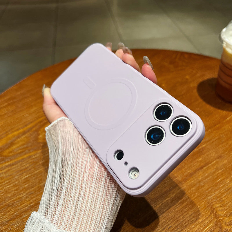 Cas de téléphone liquide magnétique