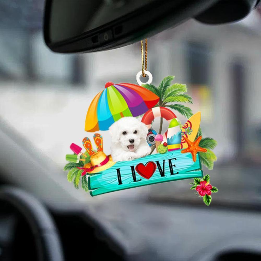 Pendentif de voiture coloré intérieur rétroviseur décoration miroir