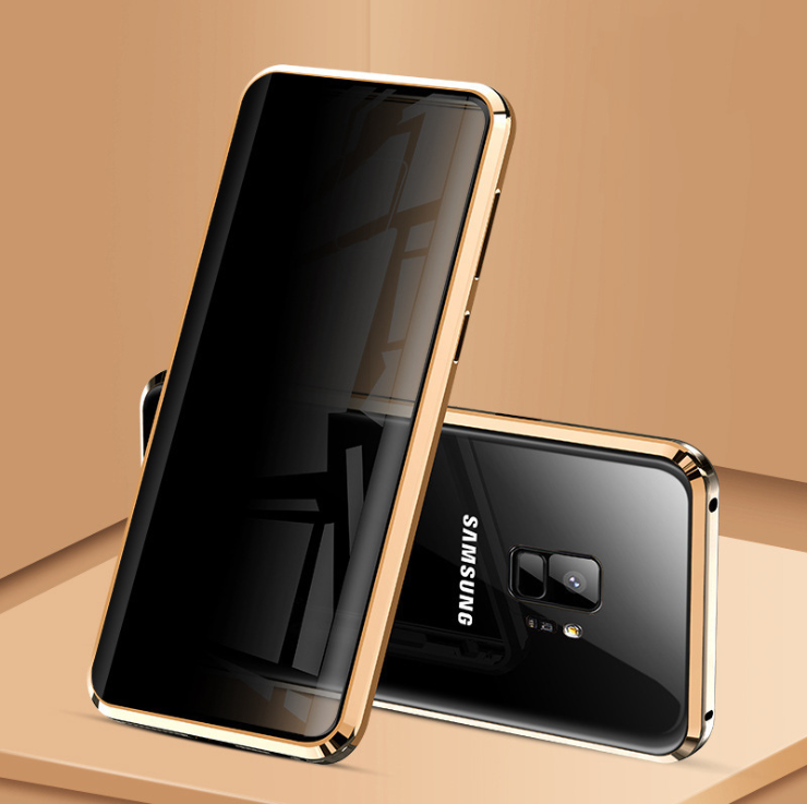Cas de téléphone magnétique anti-peeping pour le cas