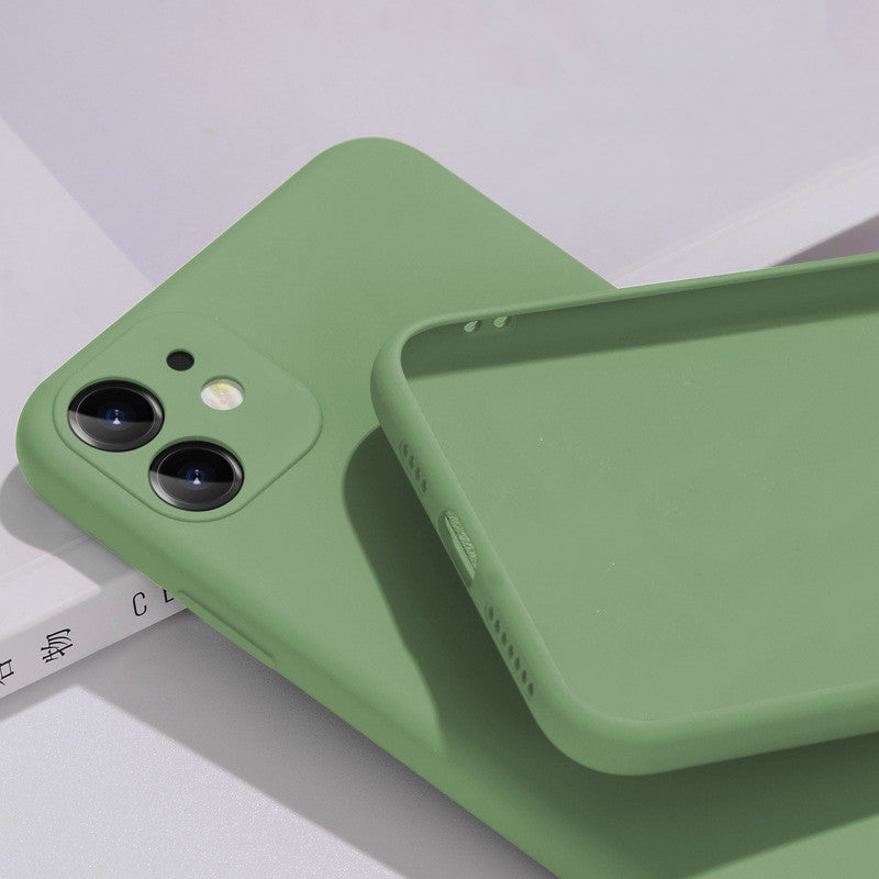 Boîtier de téléphone mobile en silicone liquide trou de précision