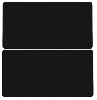 Tapis de table de souris surdimensionné double face