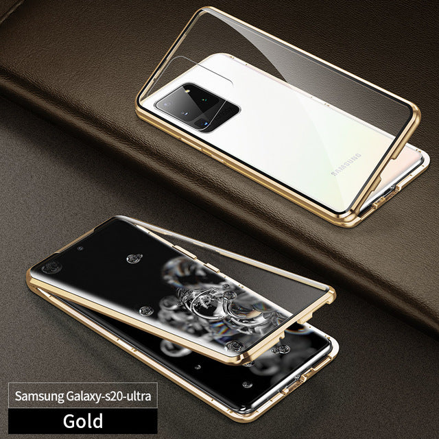 Couverture de protection en verre double face de téléphone mobile haute définition