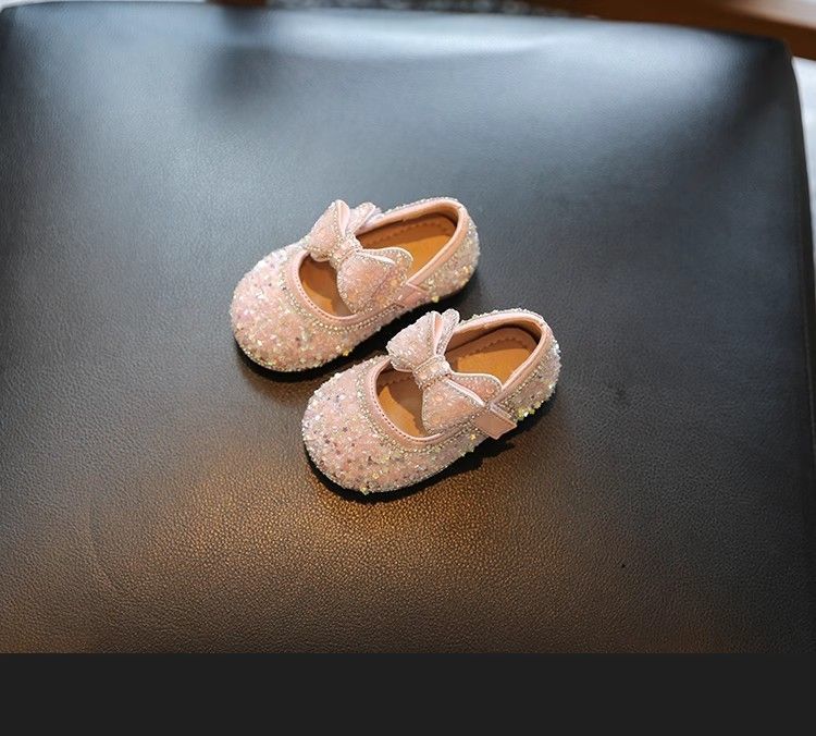 Summer Girls Pompes pour enfants Chaussures en cuir Princesse