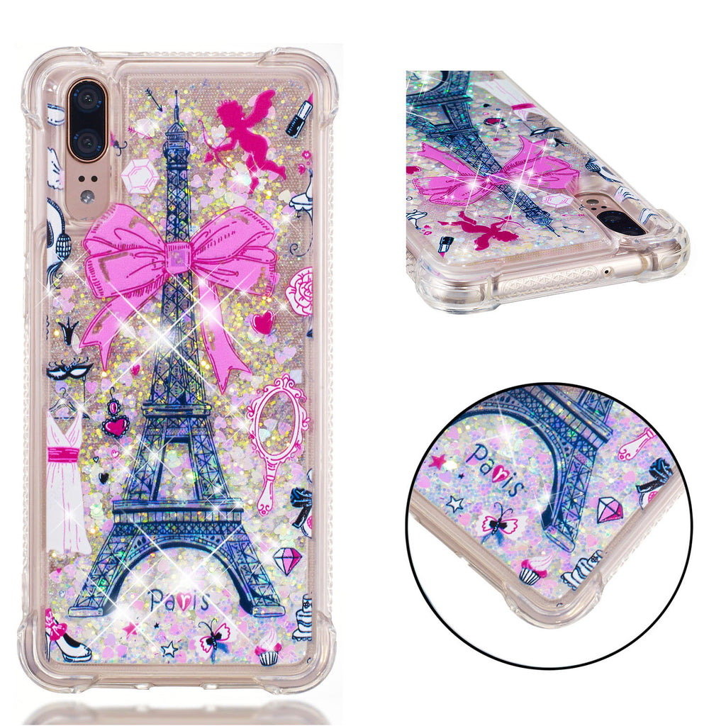 Coque souple transparente pour paillettes et TPU