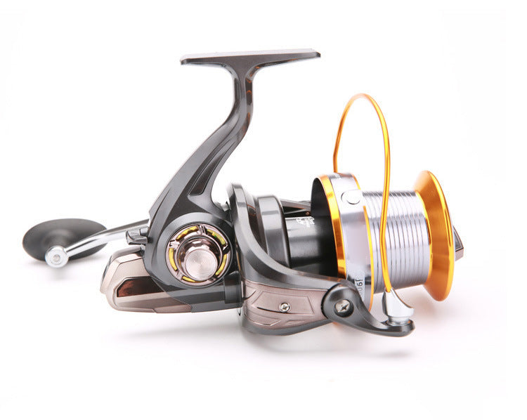 Roulette de pêche à longue distance de type 9000 roue tournante