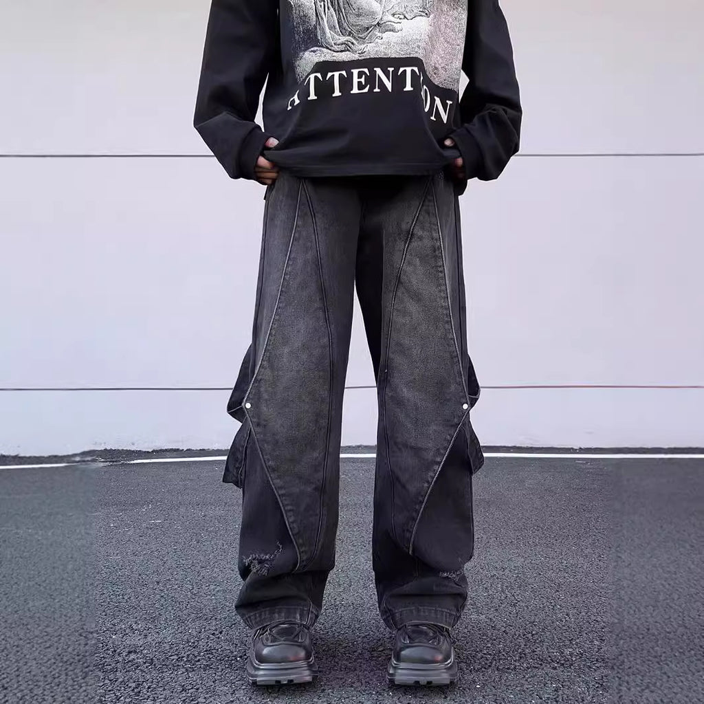 Jeans découragés Rétro pour les hommes