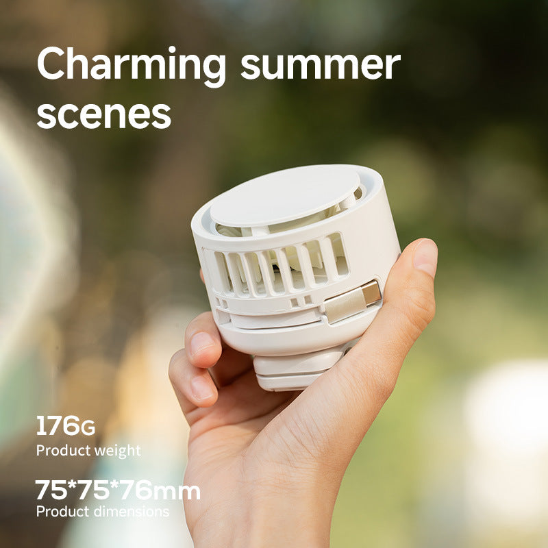 High-CFM Wearable Neck Fan
