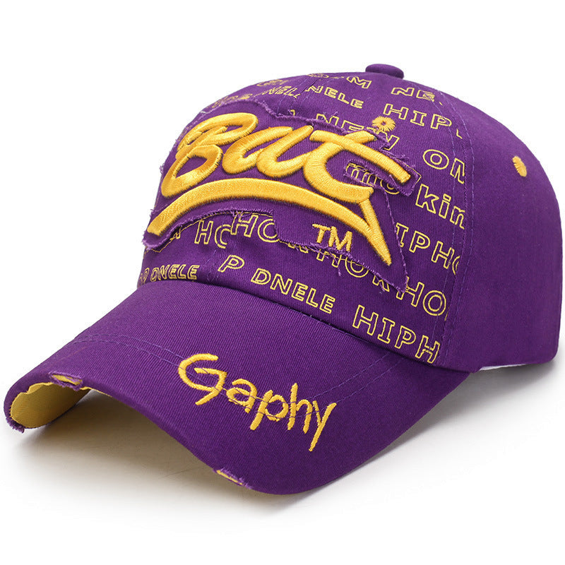 Casquette de baseball avec broderie 3D