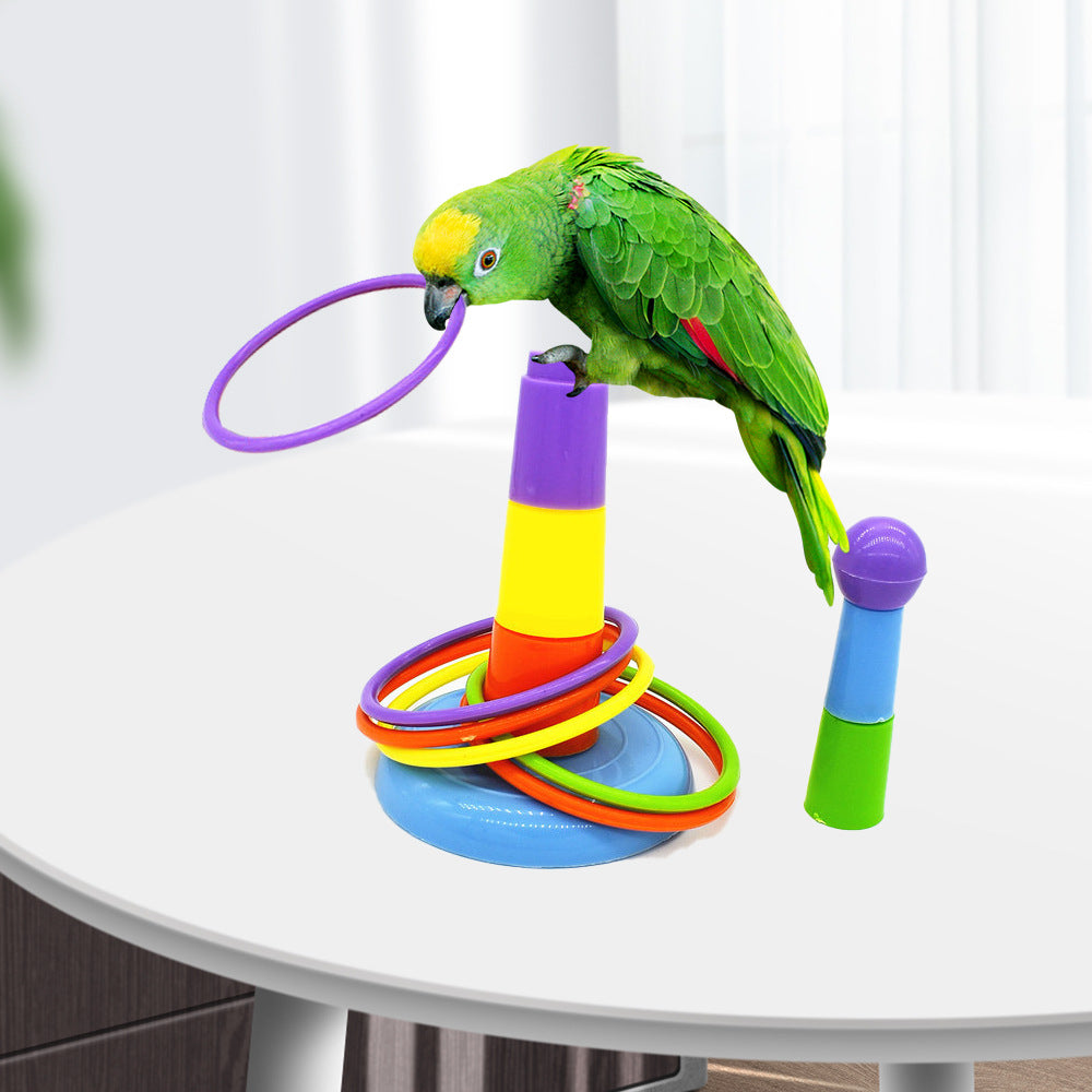 Jouet d'oiseau pour perroquet