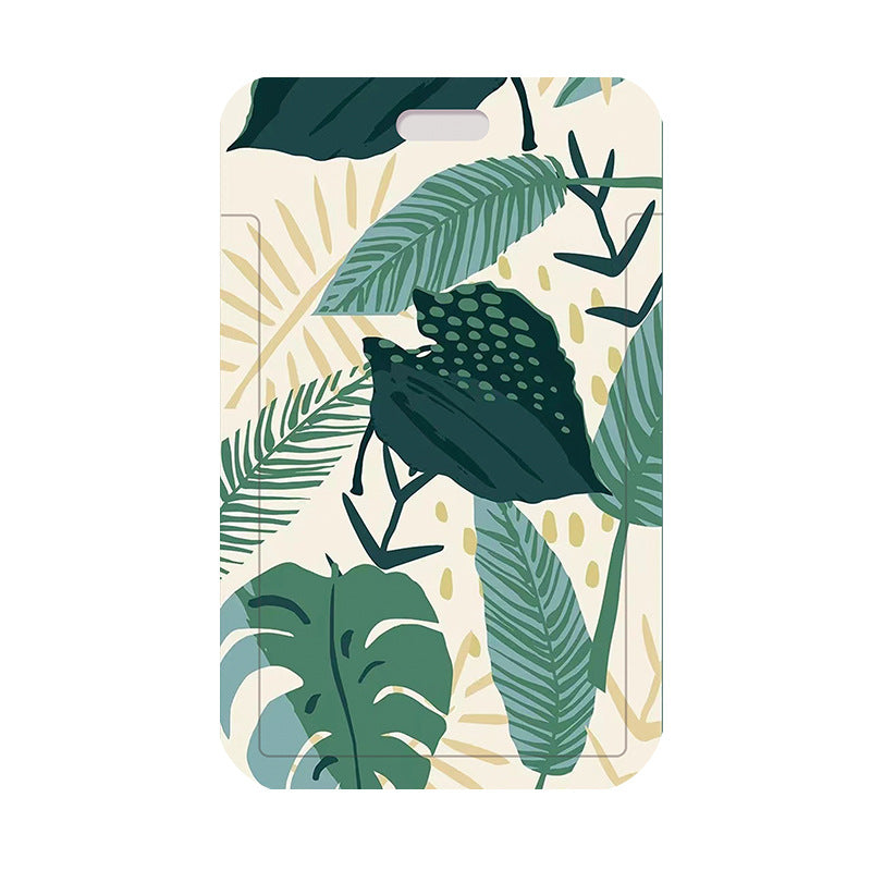 Série de plantes vertes Couverture de lanyard de mode simple