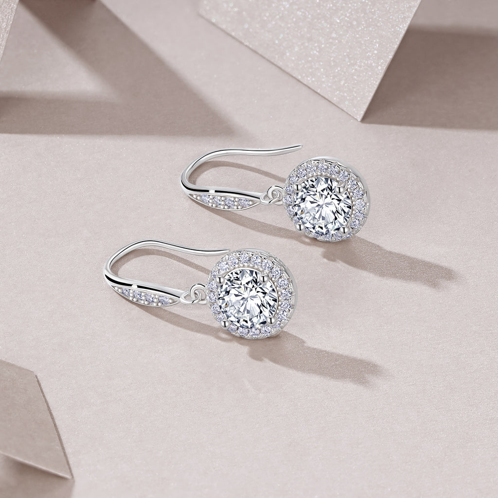 S925 Boucles d'oreilles en acier inoxydable