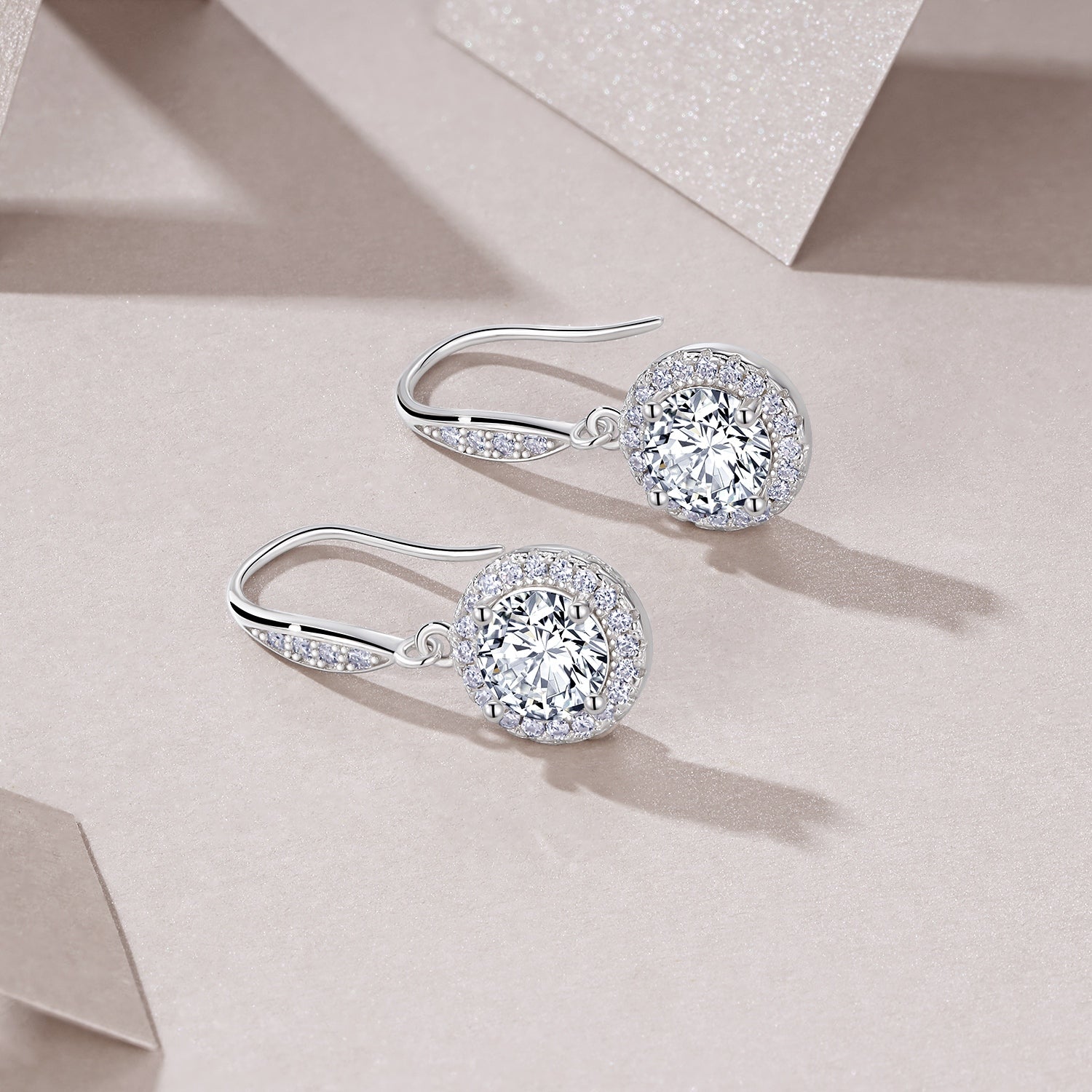 S925 Boucles d'oreilles en acier inoxydable