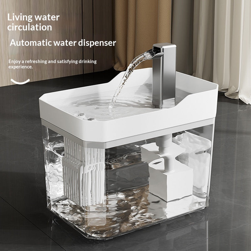 Fontaine d'eau de chat Filtration et alimentation automatique