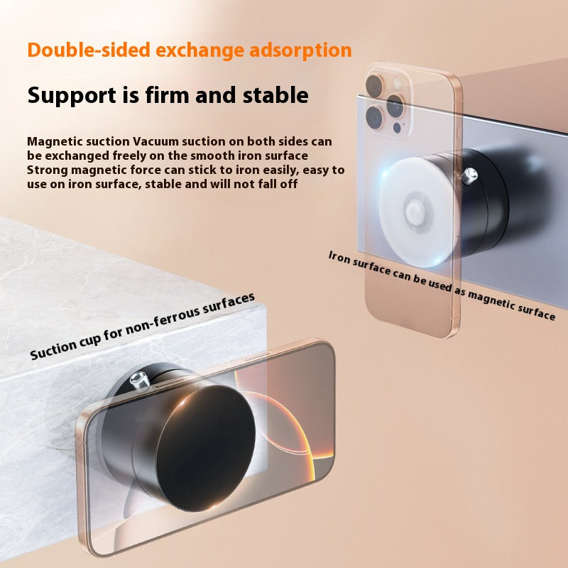 Support de téléphone magnétique à double face pliable pliable
