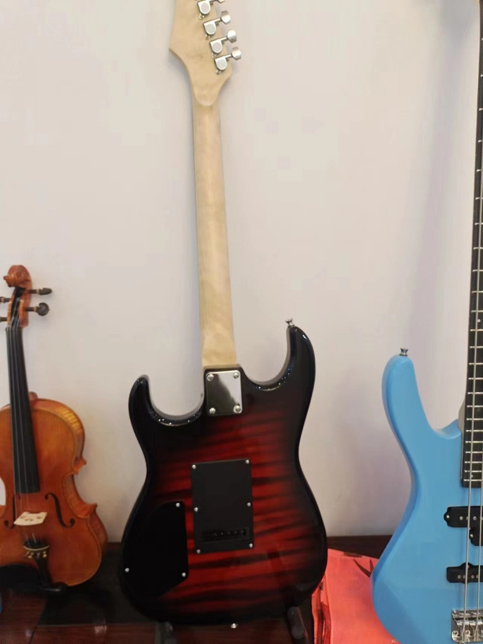 Guitare électrique de vitesse moyenne fil de cuivre blanc