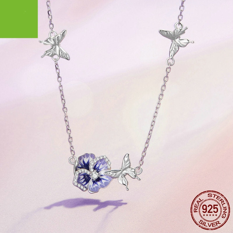 Collier original de fleurs de Yin Ziyun pour femmes