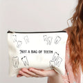 Poche zippée en toile pour enfants