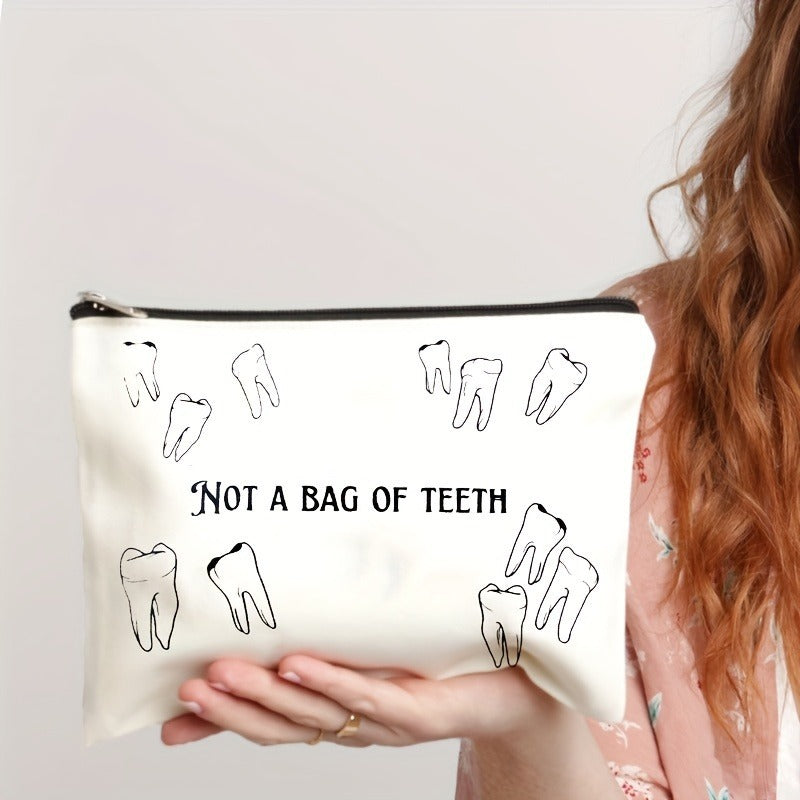 Poche zippée en toile pour enfants