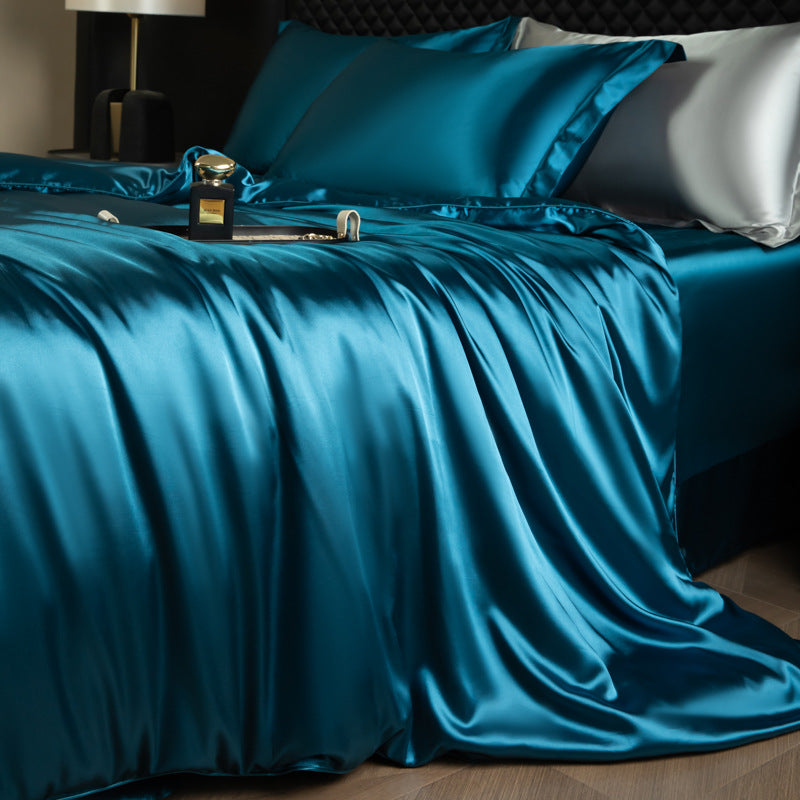 Luxury Real Double Side Silk Naked-Sleep Couverture de couettes