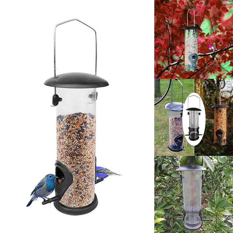 Distributeur automatique d'alimentation portatif pour perroquet pour animaux de compagnie