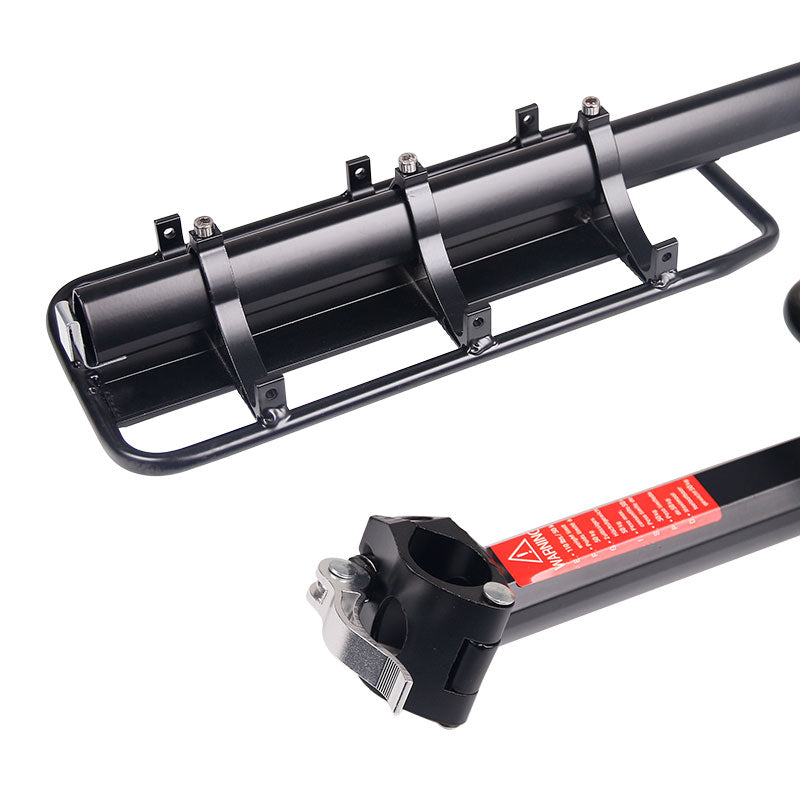 Étagère arrière en aluminium de vélo