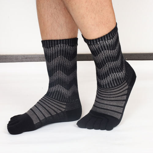 Chaussettes d'orteil de laine Automne et hiver épaissies