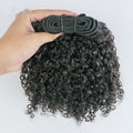 Brosse de cheveux humains bouclés de 4mm