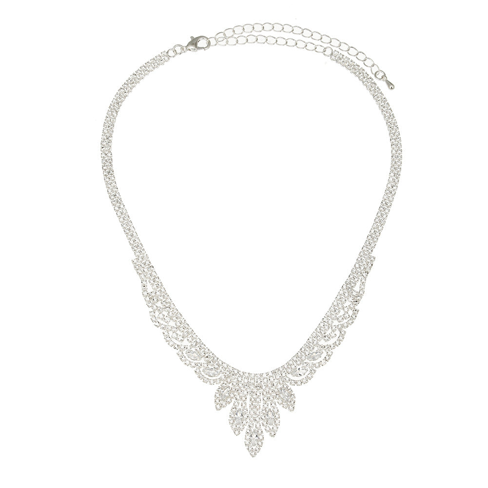 Collier fleur de Zircon haut de gamme