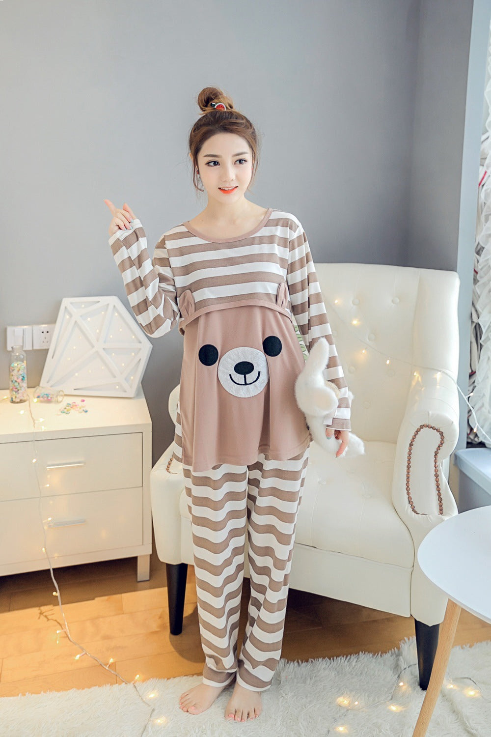 Pyjama de mère enceinte