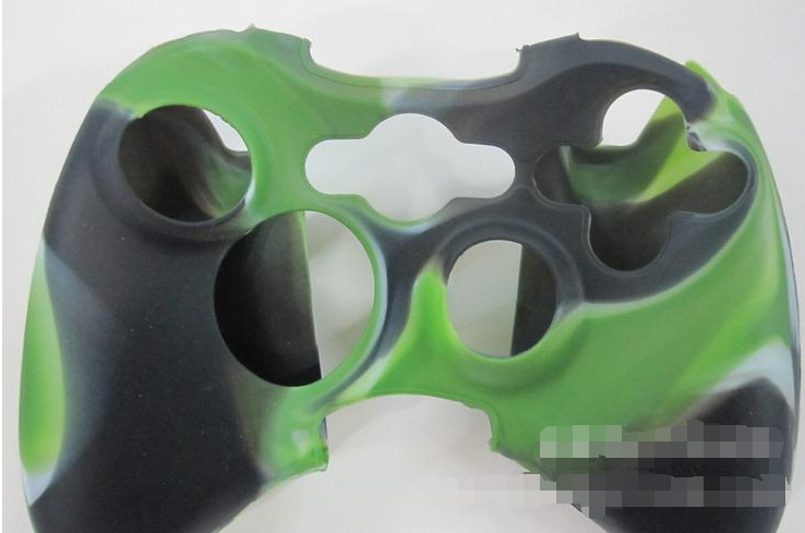 Boîtier en silicone Camouflage Housse sans fil Housse en silicone