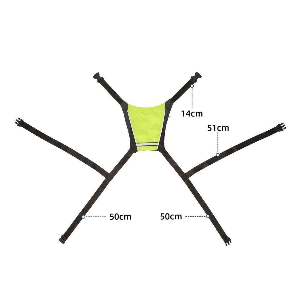 Vestes de sport LED pour la course en plein air et le cyclisme