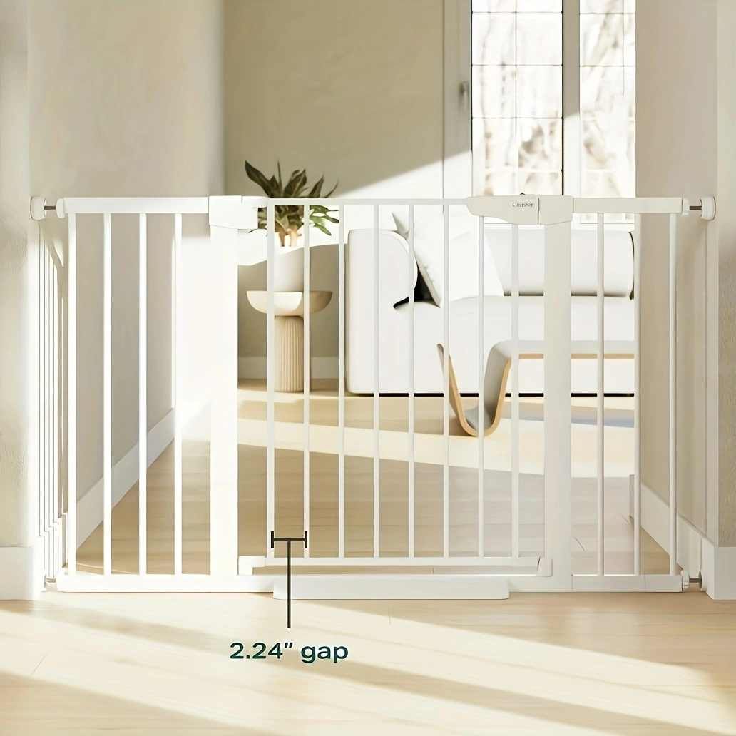 Installation sans effort et passage pratique La porte bébé et chien avec fermeture automatique Featu