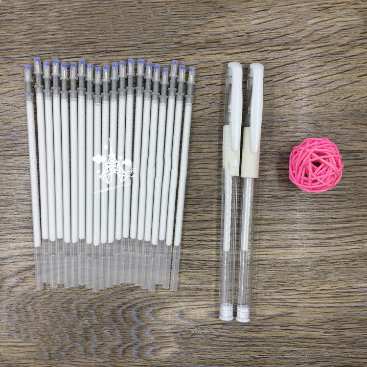 Stylo dur calligraphie blanc neutre stylo