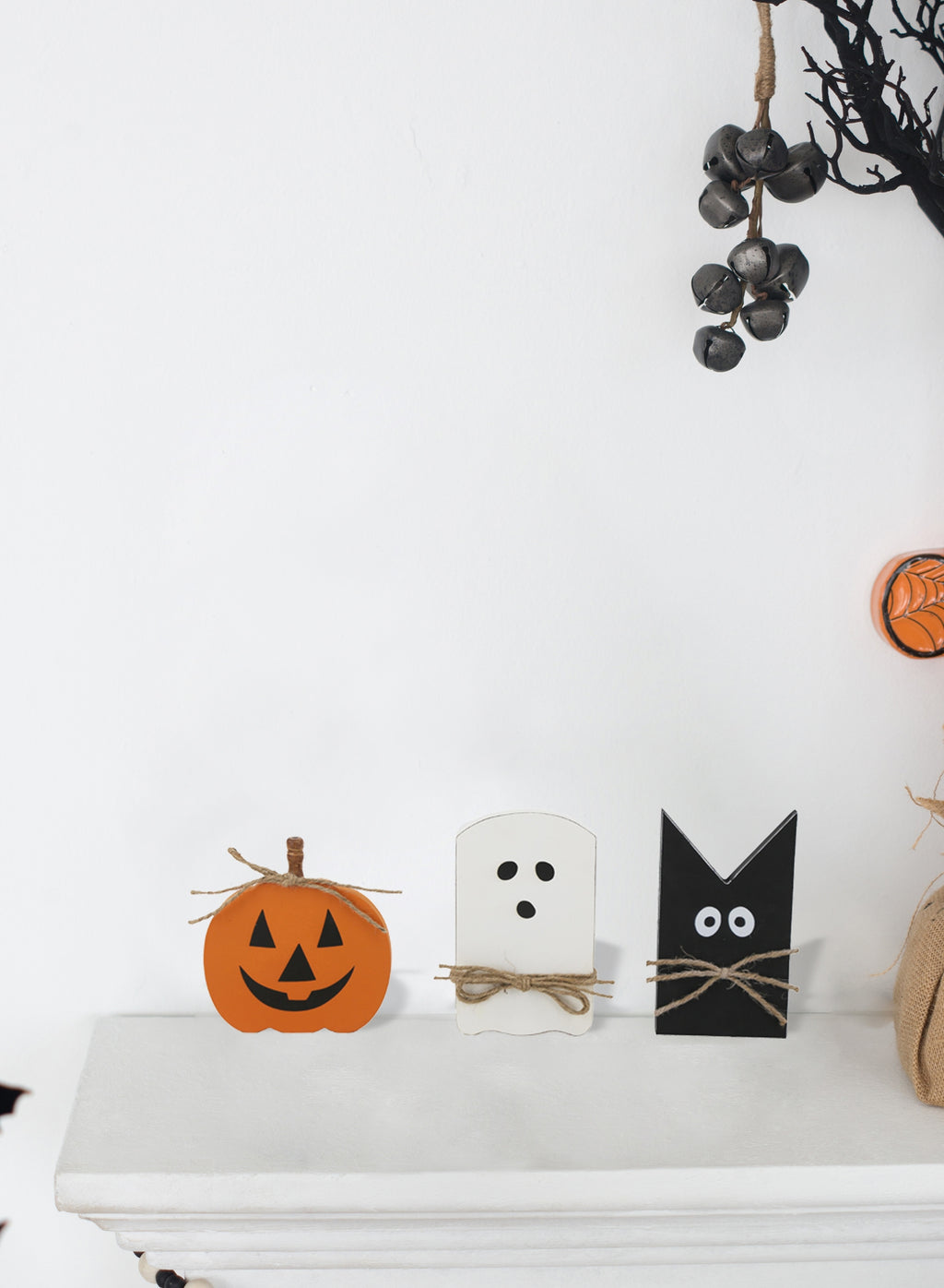 Ensemble de 3 décorations de table de vacances d'Halloween