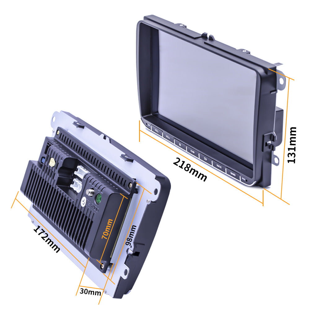 Voiture blanc boîtier variable MP5 Android GPS Navigation Player