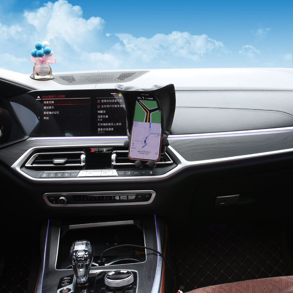 Support de téléphone de voiture Sunshade Sun Shield