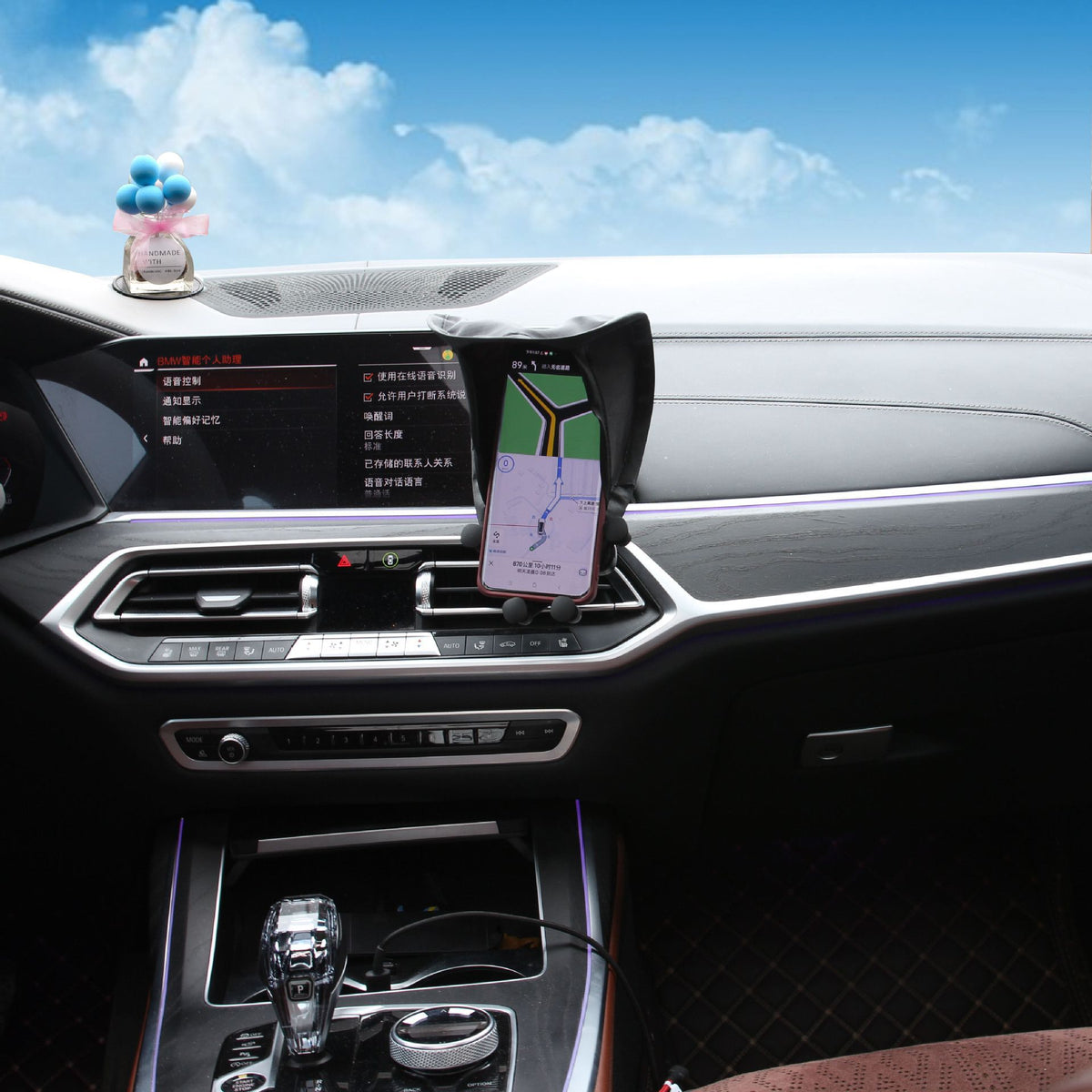 Support de téléphone de voiture Sunshade Sun Shield