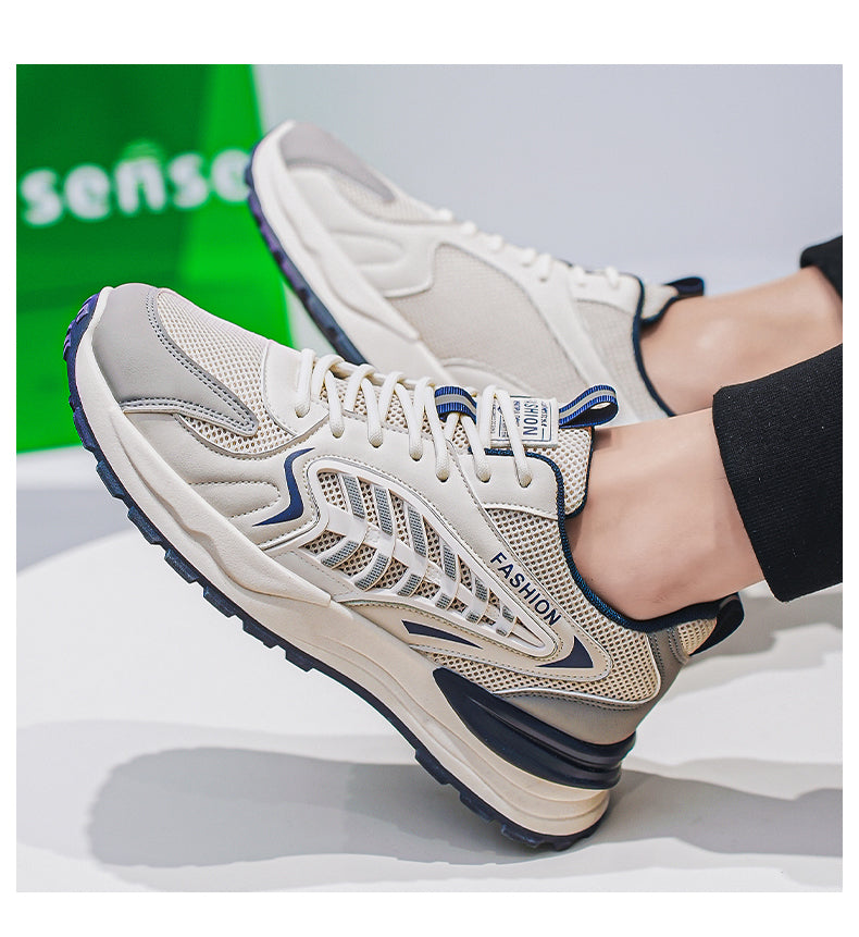 Chaussures de sport en mesh respirant pour hommes