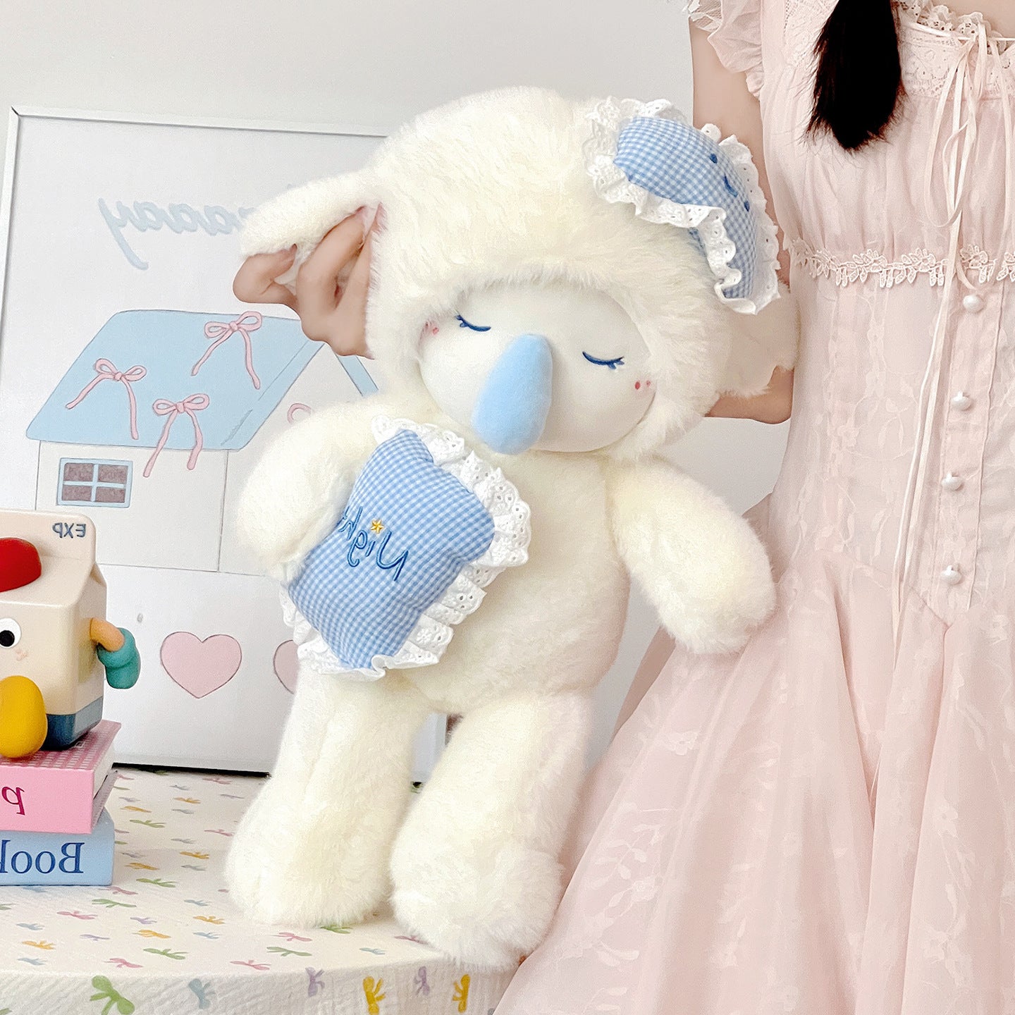 Sleepy Lamb Doll Girls Sleep Hug Oreiller
