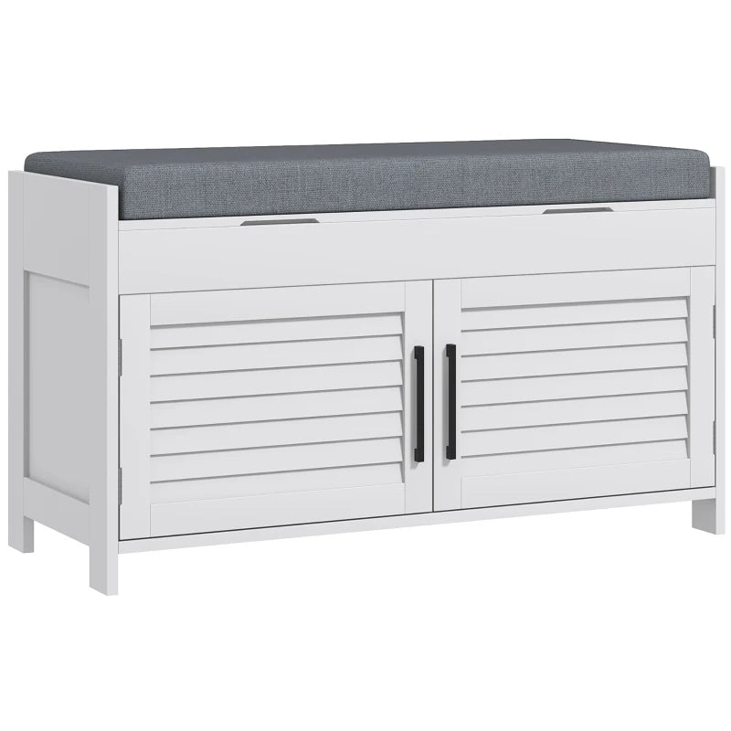 Banc de rangement des chaussures