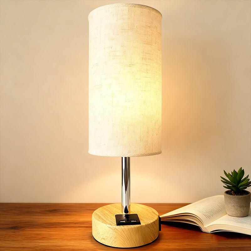 Lampes de chevet avec prise 3 broches