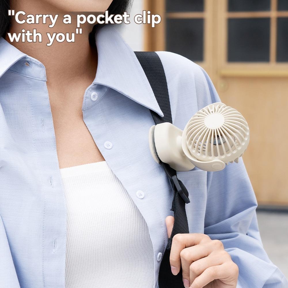 Clip USB portable sur ventilateur avec tête réglable à 360 degrés