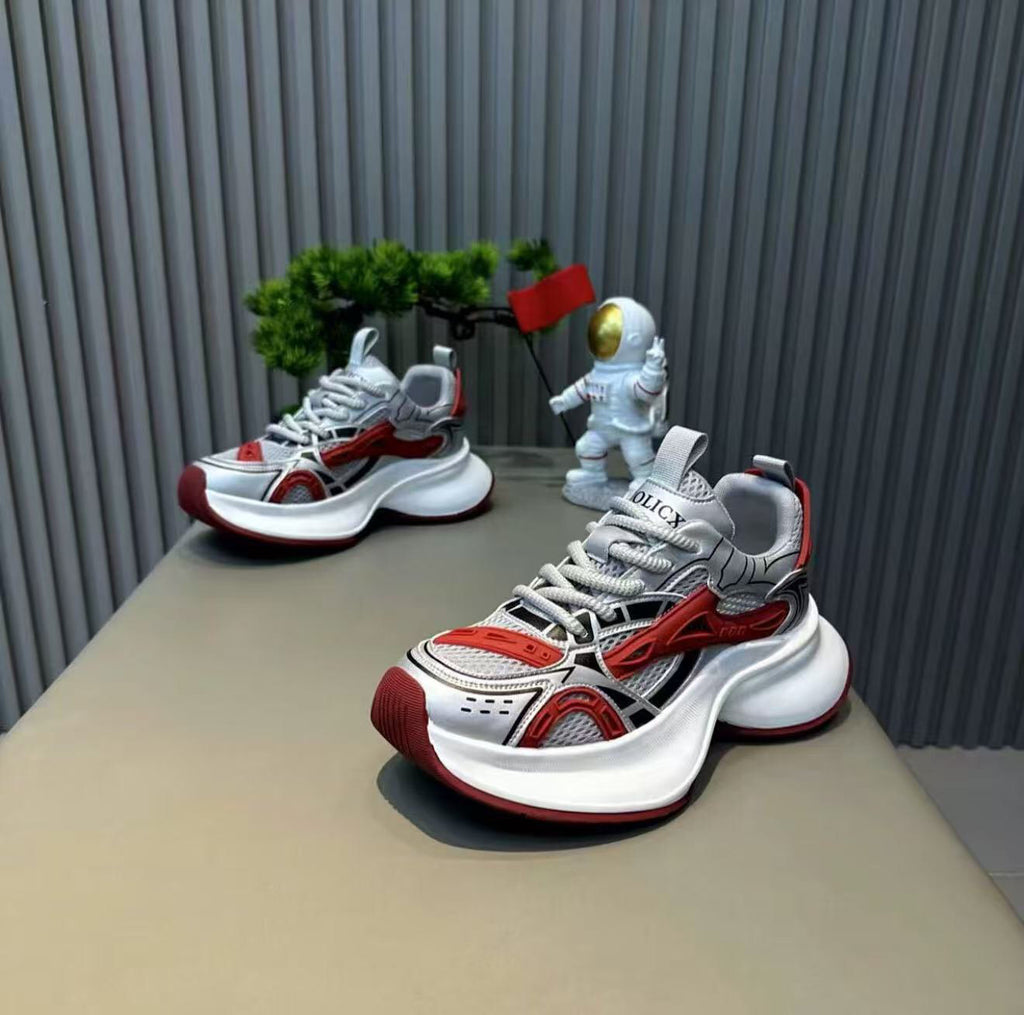 Mesh Respirant épais-solé Sporty-casual chaussurestyly et polyvalent