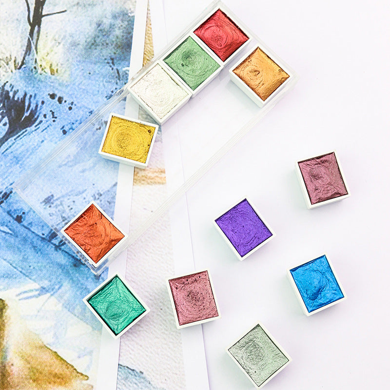 Sous-emballage en aquarelle solide