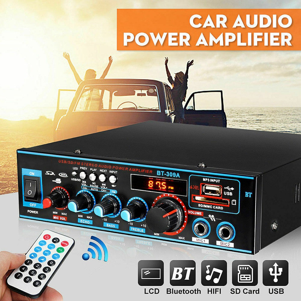 Amplificateur d'alimentation bi-usage pour la fonction Bluetooth d'enregistrement