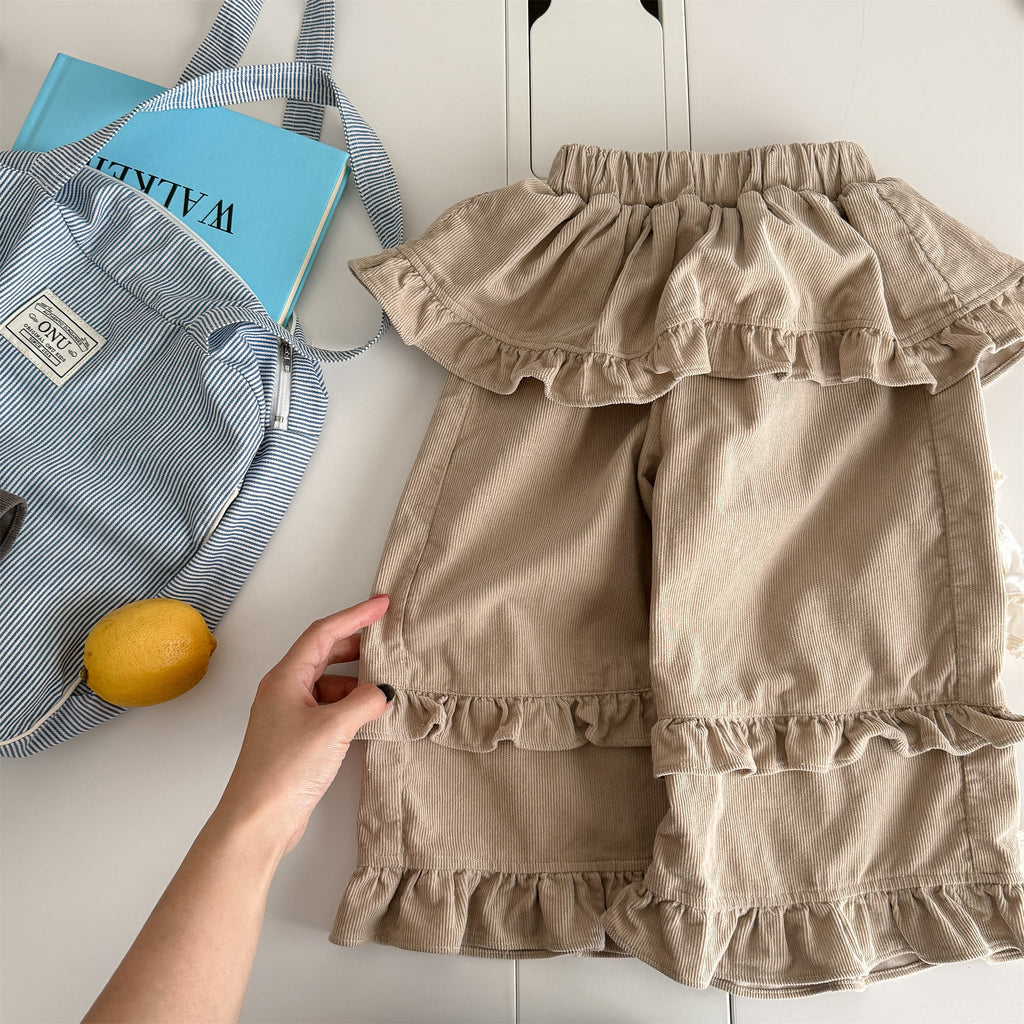 Pantalons à jambes longues Springautumn pour filles