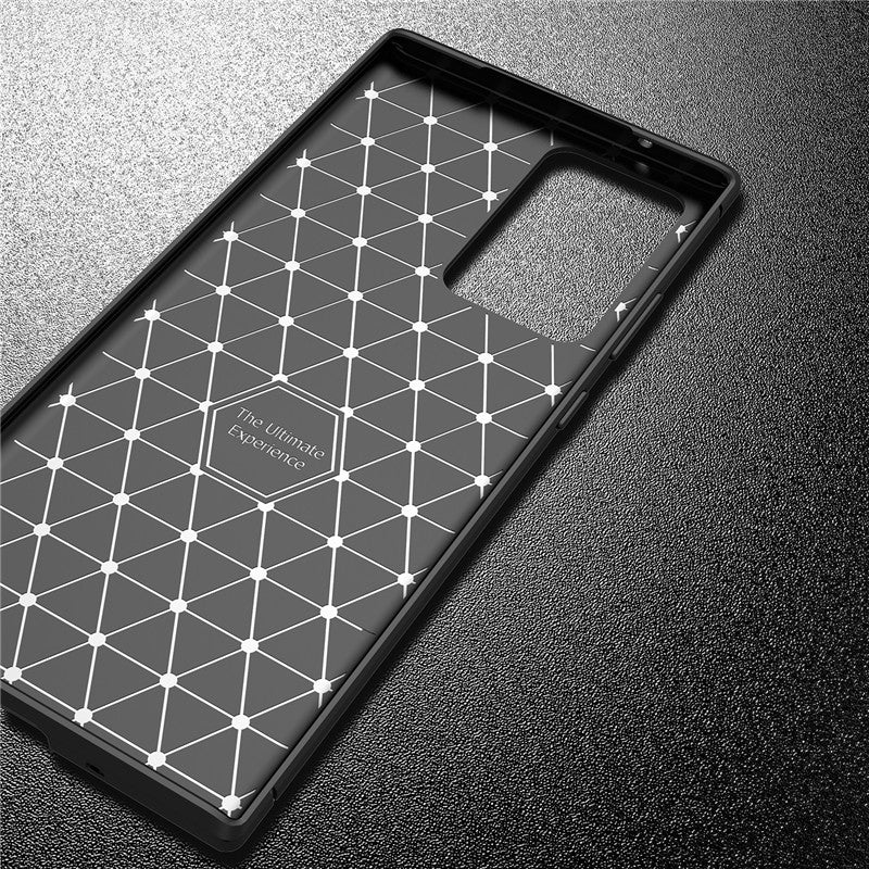 Fibre de carbone d'affaires anti-chute coque souple
